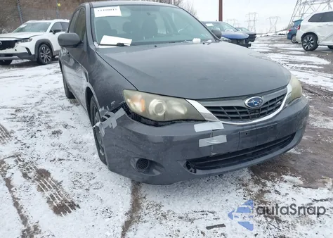2008 Subaru Impreza 2.5I z USA, uszkodzony, nr VIN JF1GH61698H831786